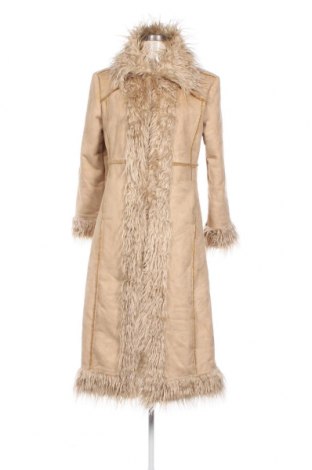 Дамско палто, Размер S, Цвят Бежов, Цена 56,71 лв.