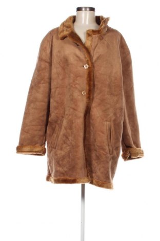 Дамско палто, Размер XXL, Цвят Бежов, Цена 58,85 лв.