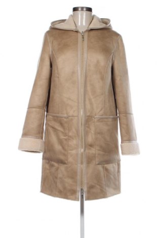 Дамско палто, Размер XS, Цвят Бежов, Цена 53,50 лв.