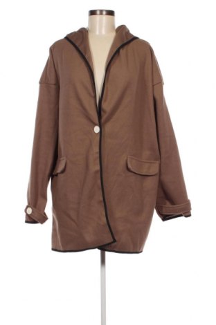Дамско палто, Размер XL, Цвят Бежов, Цена 66,34 лв.