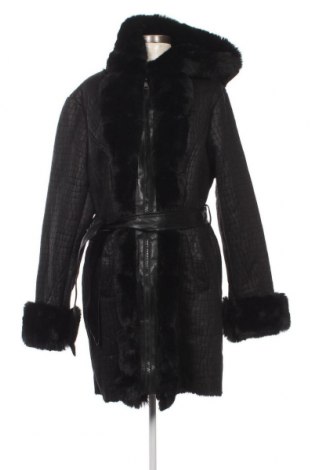 Дамско палто, Размер XL, Цвят Черен, Цена 101,48 лв.