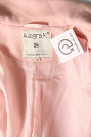 Damenmantel Allegra K, Größe M, Farbe Rosa, Preis 43,93 €