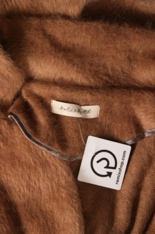 Γυναικείο παλτό Amelie & Amelie, Μέγεθος M, Χρώμα Καφέ, Τιμή 37,07 €