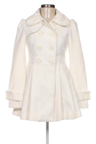 Γυναικείο παλτό Amisu, Μέγεθος S, Χρώμα Λευκό, Τιμή 37,07 €