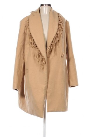 Γυναικείο παλτό Bpc Bonprix Collection, Μέγεθος XXL, Χρώμα  Μπέζ, Τιμή 29,79 €