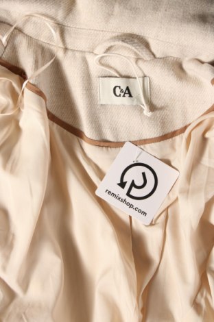 Γυναικείο παλτό C&A, Μέγεθος L, Χρώμα  Μπέζ, Τιμή 37,07 €