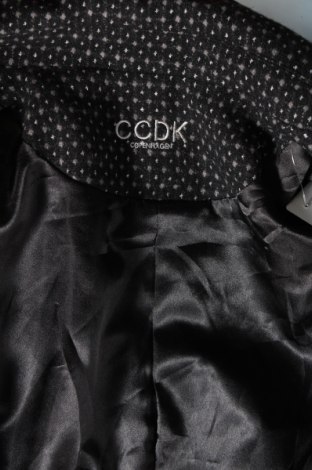 Дамско палто Ccdk, Размер M, Цвят Черен, Цена 36,04 лв.