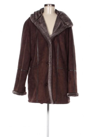 Γυναικείο παλτό Clarina Collection, Μέγεθος XL, Χρώμα Καφέ, Τιμή 66,19 €