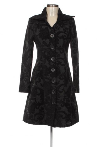 Дамско палто Desigual, Размер M, Цвят Черен, Цена 80,30 лв.