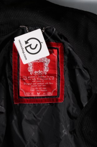 Dámsky kabát  Edc By Esprit, Veľkosť M, Farba Čierna, Cena  32,69 €