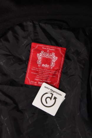 Дамско палто Edc By Esprit, Размер XXL, Цвят Черен, Цена 48,10 лв.