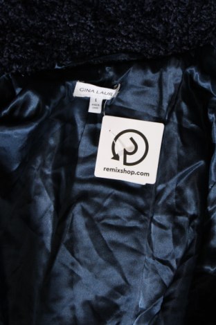 Γυναικείο παλτό Gina Laura, Μέγεθος L, Χρώμα Μπλέ, Τιμή 62,00 €