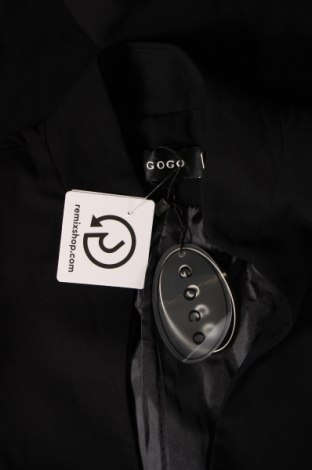 Damenmantel GoGo Fashion, Größe M, Farbe Schwarz, Preis 28,67 €