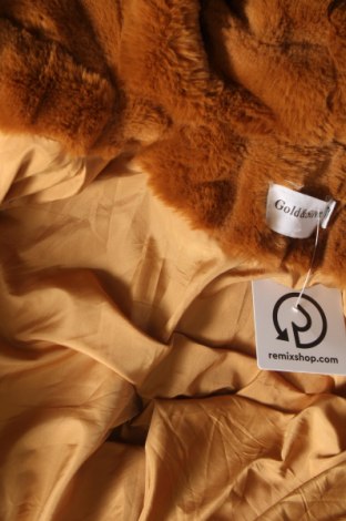 Дамско палто Gold & Silver, Размер S, Цвят Кафяв, Цена 43,68 лв.