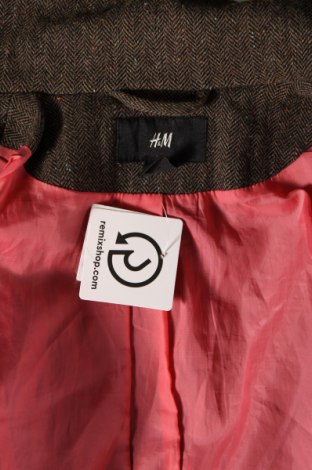 Дамско палто H&M, Размер S, Цвят Кафяв, Цена 51,36 лв.