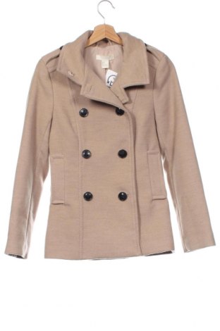 Γυναικείο παλτό H&M, Μέγεθος XS, Χρώμα  Μπέζ, Τιμή 36,12 €