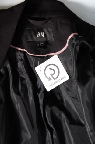 Dámský kabát  H&M, Velikost L, Barva Černá, Cena  510,00 Kč