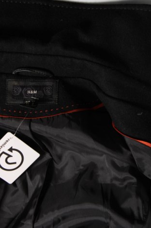 Дамско палто H&M, Размер XS, Цвят Черен, Цена 64,20 лв.