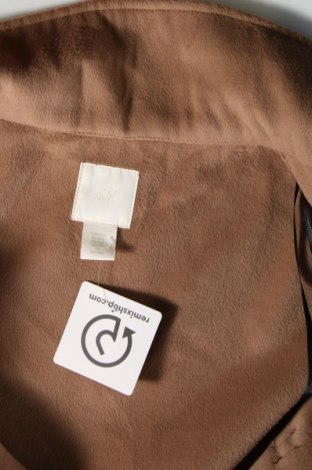 Дамско палто H&M, Размер XS, Цвят Бежов, Цена 64,20 лв.