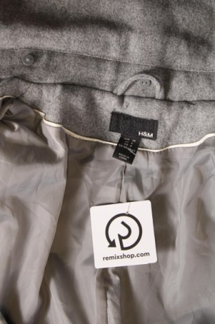 Palton de femei H&M, Mărime S, Culoare Gri, Preț 186,54 Lei