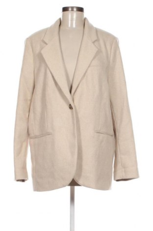Дамско палто H&M, Размер M, Цвят Екрю, Цена 63,13 лв.