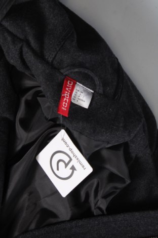 Damenmantel H&M Divided, Größe XS, Farbe Grau, Preis € 36,12