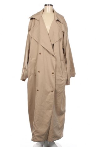 Γυναικείο παλτό I Saw It First, Μέγεθος 3XL, Χρώμα  Μπέζ, Τιμή 41,13 €