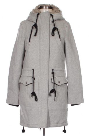 Дамско палто Khujo, Размер S, Цвят Сив, Цена 85,20 лв.