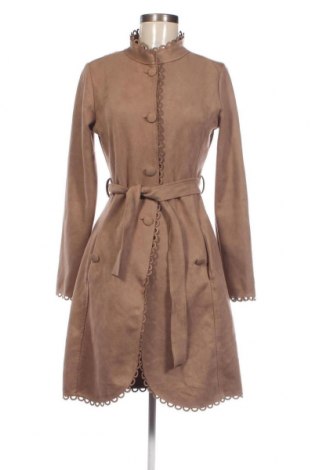 Дамско палто La faba, Размер XL, Цвят Бежов, Цена 21,60 лв.