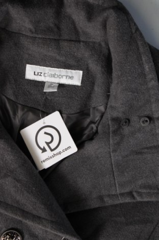 Дамско палто Liz Claiborne, Размер XL, Цвят Сив, Цена 59,92 лв.