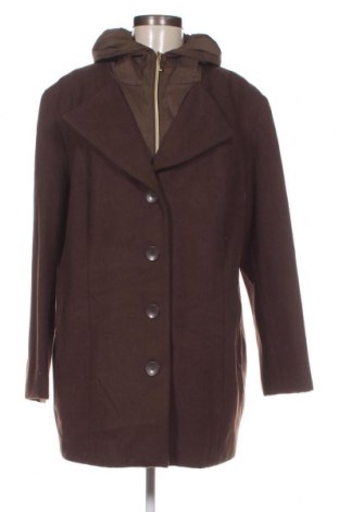 Γυναικείο παλτό M. Collection, Μέγεθος XXL, Χρώμα Καφέ, Τιμή 39,71 €