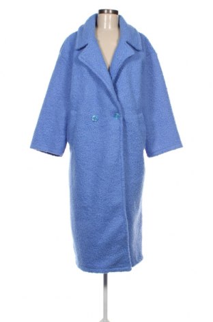 Γυναικείο παλτό Made In Italy, Μέγεθος XL, Χρώμα Μπλέ, Τιμή 26,48 €