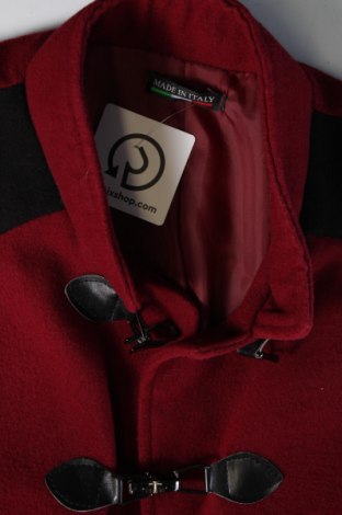 Γυναικείο παλτό Made In Italy, Μέγεθος S, Χρώμα Κόκκινο, Τιμή 42,90 €