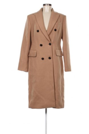 Дамско палто Mango, Размер L, Цвят Бежов, Цена 119,34 лв.