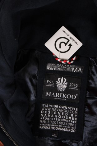 Дамско палто Marikoo, Размер M, Цвят Син, Цена 59,95 лв.