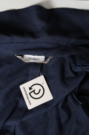Дамско палто Max&Co., Размер S, Цвят Син, Цена 226,95 лв.
