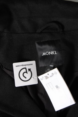 Γυναικείο παλτό Monki, Μέγεθος XXL, Χρώμα Μαύρο, Τιμή 38,32 €