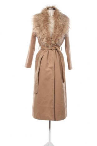 Дамско палто NA-KD, Размер XS, Цвят Кафяв, Цена 44,00 лв.