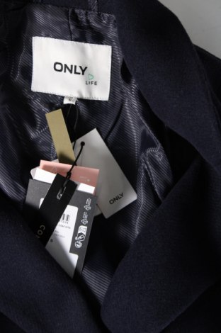 Dámsky kabát  ONLY, Veľkosť S, Farba Modrá, Cena  37,71 €