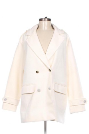 Γυναικείο παλτό ONLY, Μέγεθος L, Χρώμα Εκρού, Τιμή 13,92 €