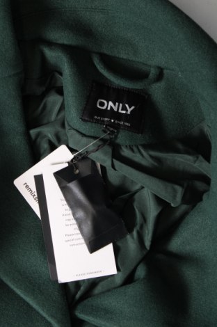 Γυναικείο παλτό ONLY, Μέγεθος S, Χρώμα Πράσινο, Τιμή 37,71 €