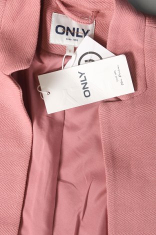 Dámský kabát  ONLY, Velikost S, Barva Popelavě růžová, Cena  449,00 Kč