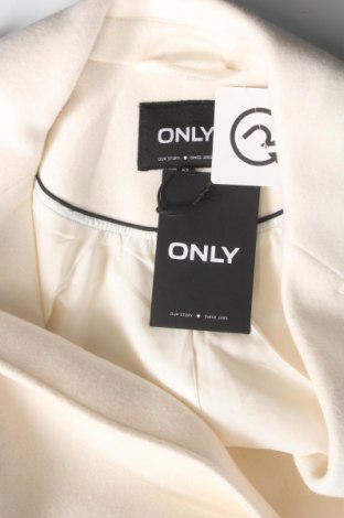 Γυναικείο παλτό ONLY, Μέγεθος XS, Χρώμα Εκρού, Τιμή 16,70 €