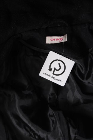 Dámský kabát  Orsay, Velikost XS, Barva Černá, Cena  938,00 Kč