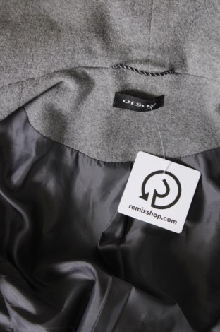 Dámsky kabát  Orsay, Veľkosť S, Farba Sivá, Cena  41,06 €