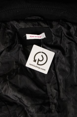 Дамско палто Orsay, Размер S, Цвят Черен, Цена 59,92 лв.