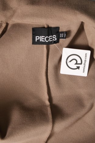 Γυναικείο παλτό Pieces, Μέγεθος XS, Χρώμα  Μπέζ, Τιμή 15,99 €