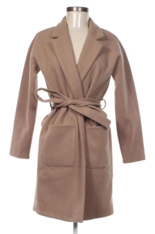 Palton de femei Pieces, Mărime XS, Culoare Bej, Preț 99,51 Lei