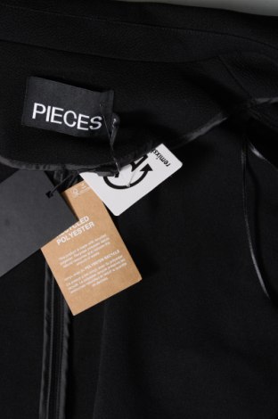 Dámsky kabát  Pieces, Veľkosť L, Farba Čierna, Cena  16,70 €