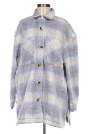 Γυναικείο παλτό Pieces, Μέγεθος XL, Χρώμα Μπλέ, Τιμή 19,05 €
